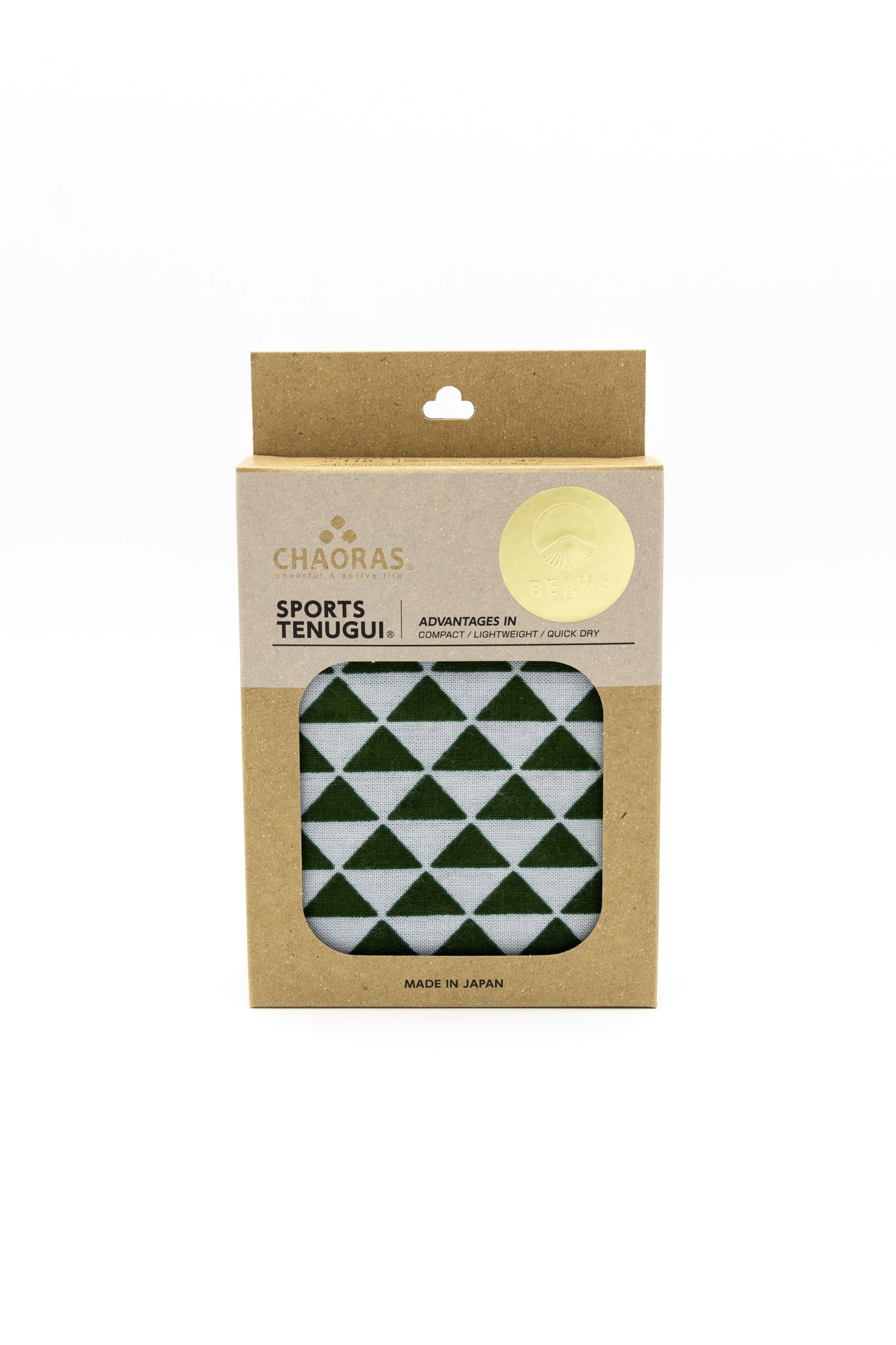 CHAORAS Hand Towel - Green (Scales)