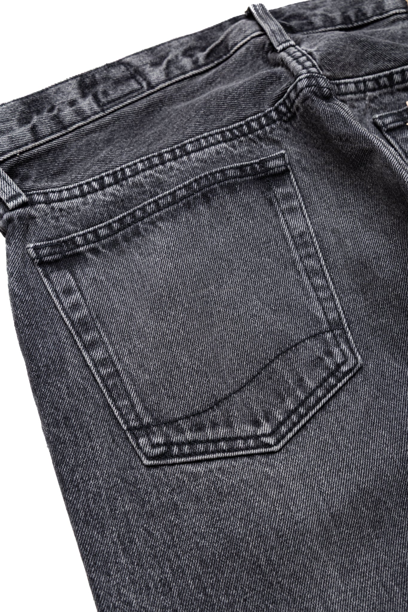 105 90's Black Denim Stone Wash