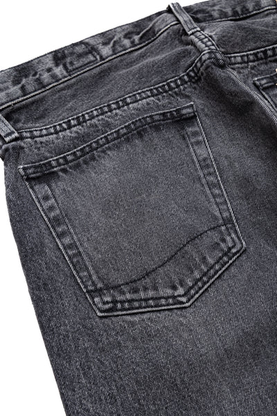 105 90's Black Denim Stone Wash