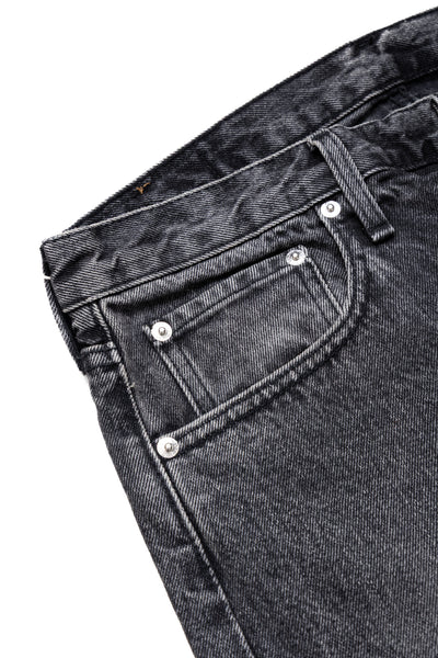 105 90's Black Denim Stone Wash