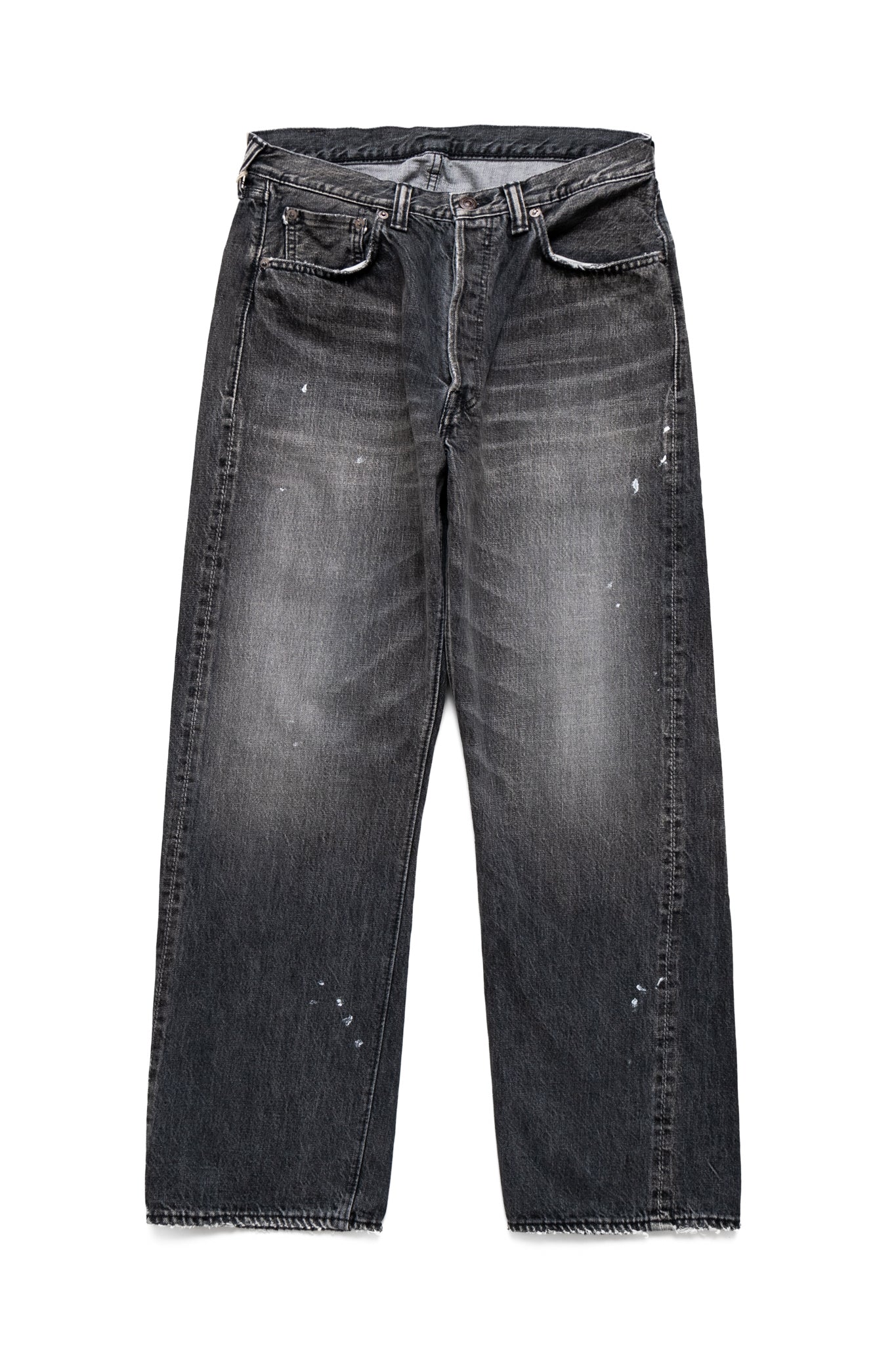0105BKHW-SP Wide Straight Dartford Splatter - Black