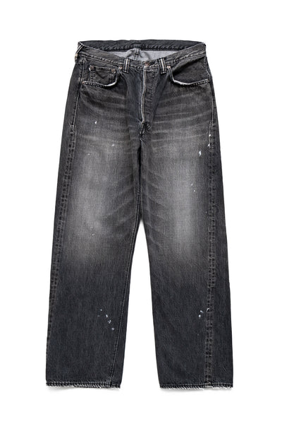 0105BKHW-SP Wide Straight Dartford Splatter - Black