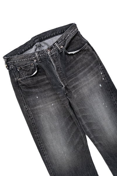 0105BKHW-SP Wide Straight Dartford Splatter - Black