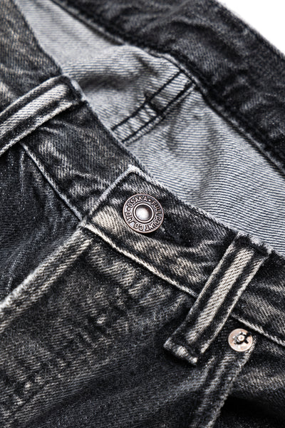 0105BKHW-SP Wide Straight Dartford Splatter - Black