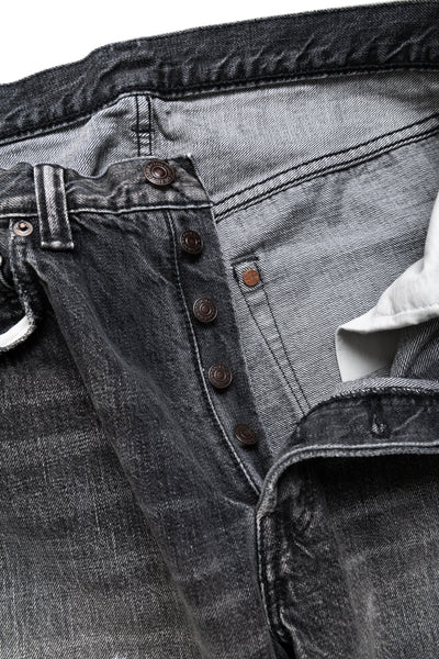 0105BKHW-SP Wide Straight Dartford Splatter - Black