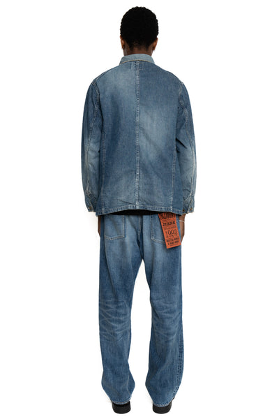 Denim Chore Jacket HW - Indigo (Distressed)