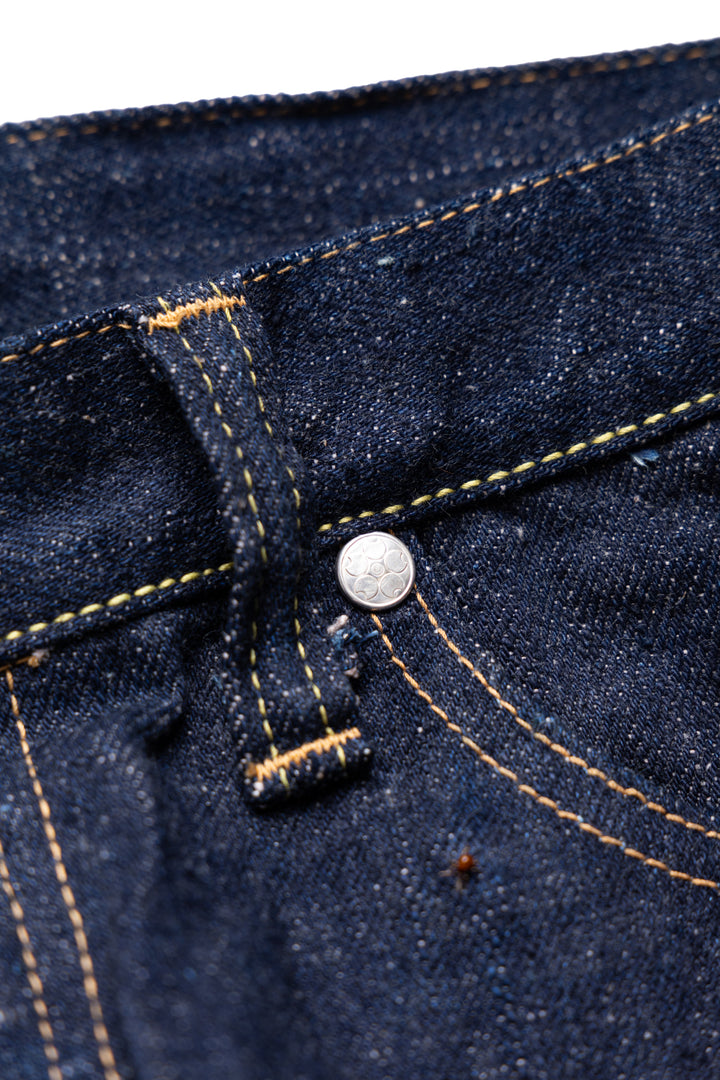 Samurai Jeans S500AX-SAKURA Indigo x Light Pink Regular