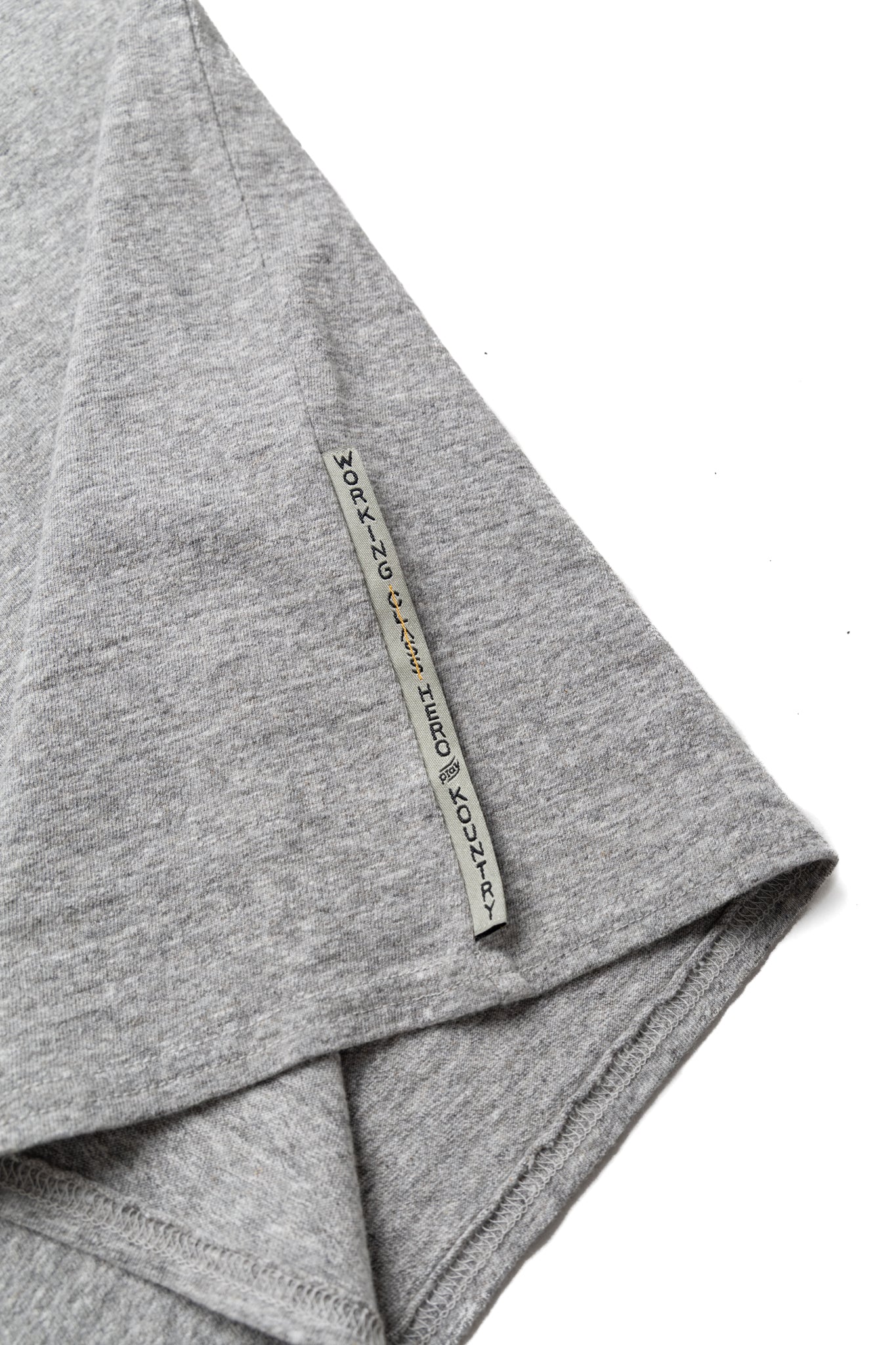 TOP Jersey Crew T (BITTER PECKISH BOWY) - Grey