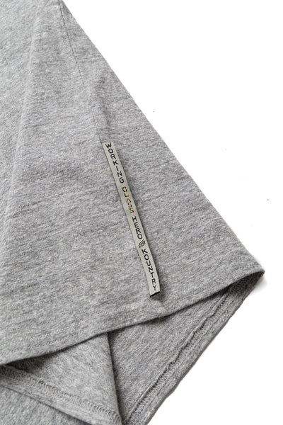 TOP Jersey Crew T (BITTER PECKISH BOWY) - Grey