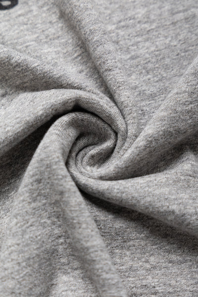 TOP Jersey Crew T (BITTER PECKISH BOWY) - Grey