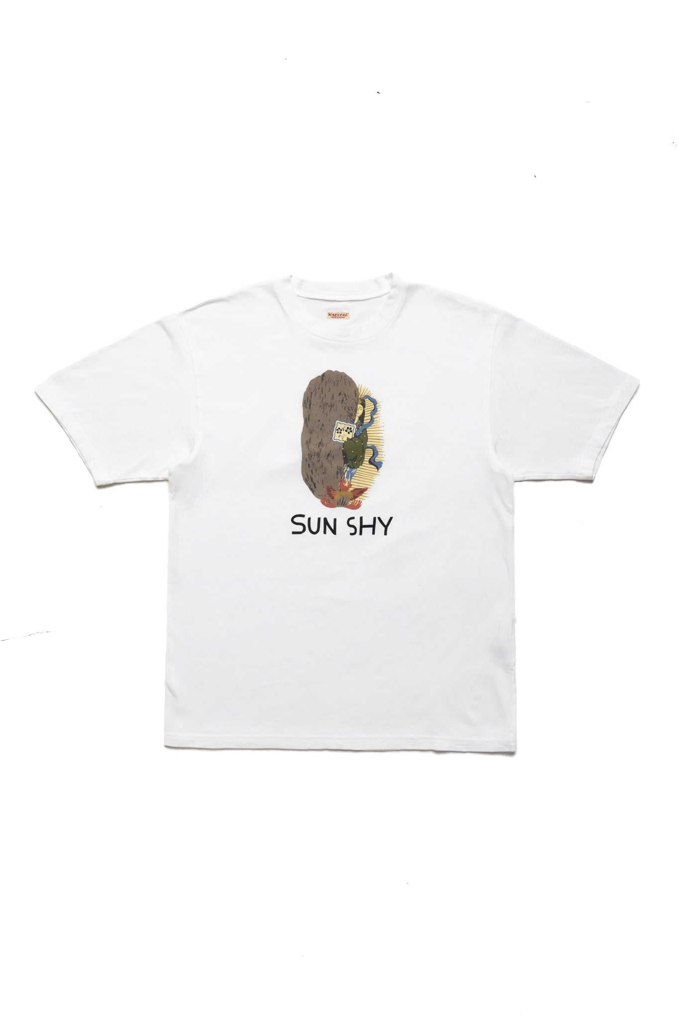 20/- Jersey Crew T (SUN SHY) - White