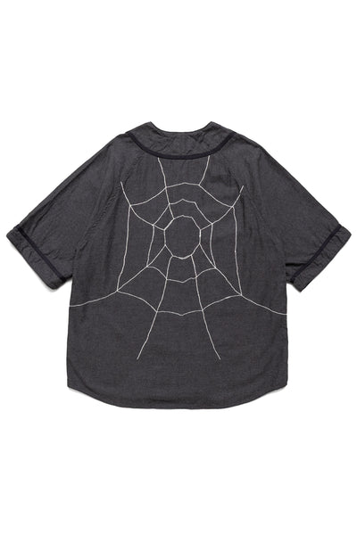 Cotton Wool GREAT KOUNTRY Baseball Shirt (KOUNTRY DREAM CATCH Remake) - Dark Grey