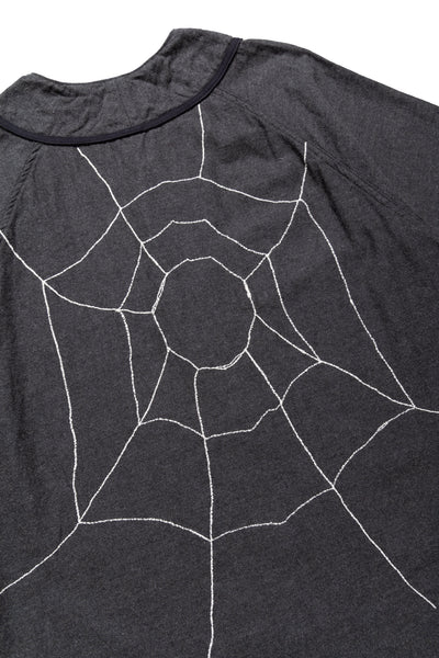 Cotton Wool GREAT KOUNTRY Baseball Shirt (KOUNTRY DREAM CATCH Remake) - Dark Grey