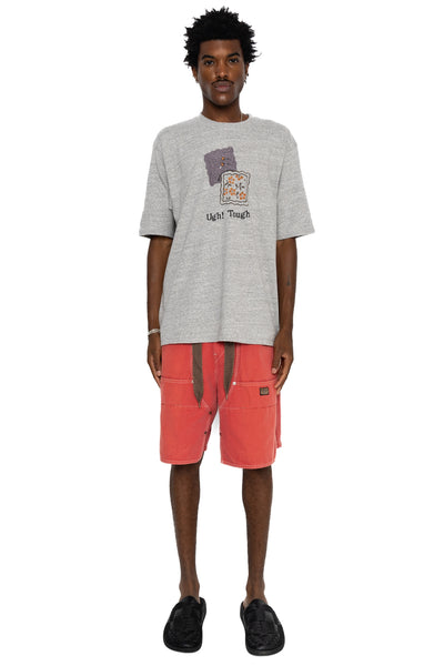 TOP Jersey Crew T (TOUGH PECKISH BOWY) - Grey