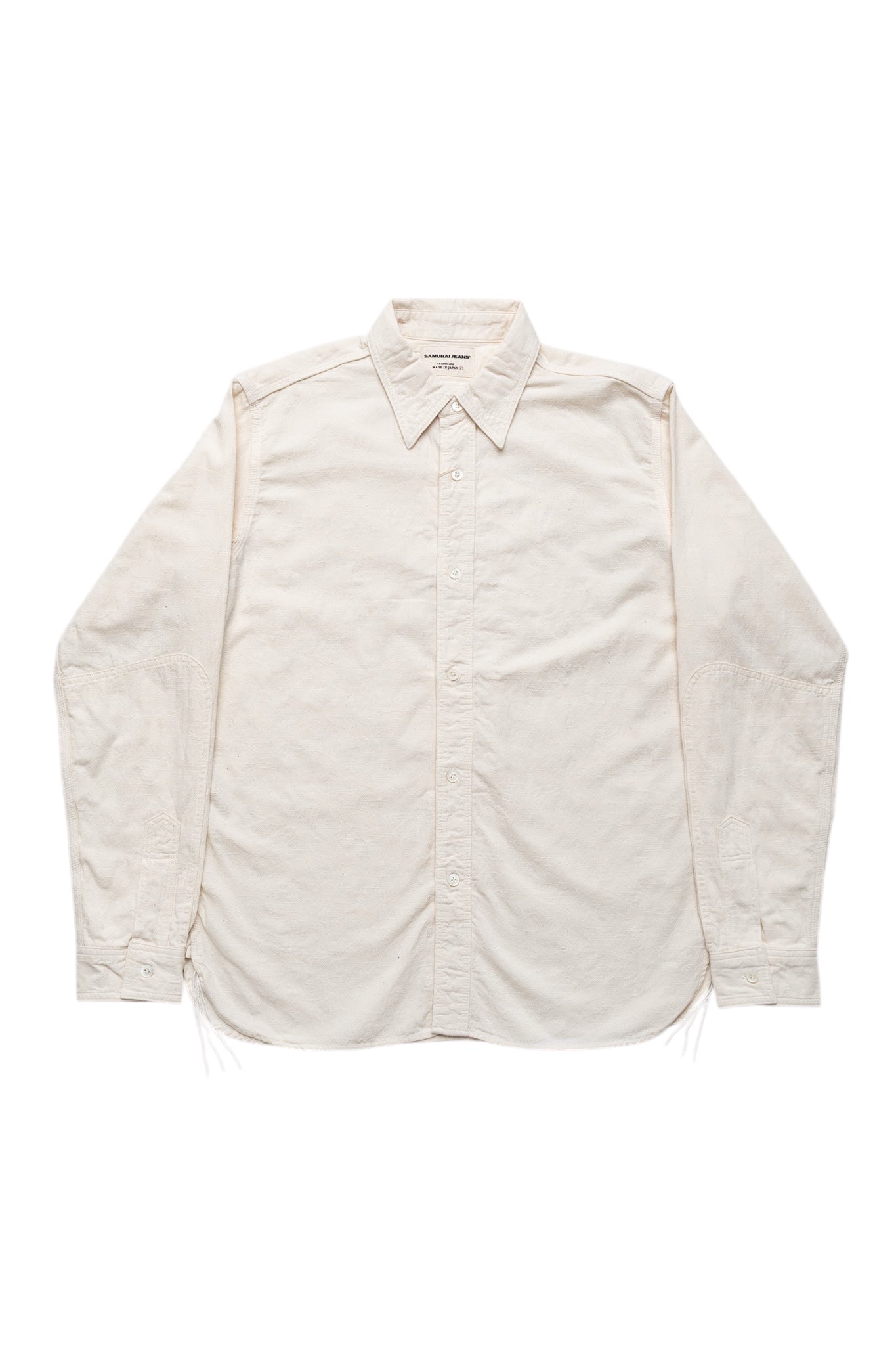 Tropical Weather Dobby Shirt Western Fit - Natural