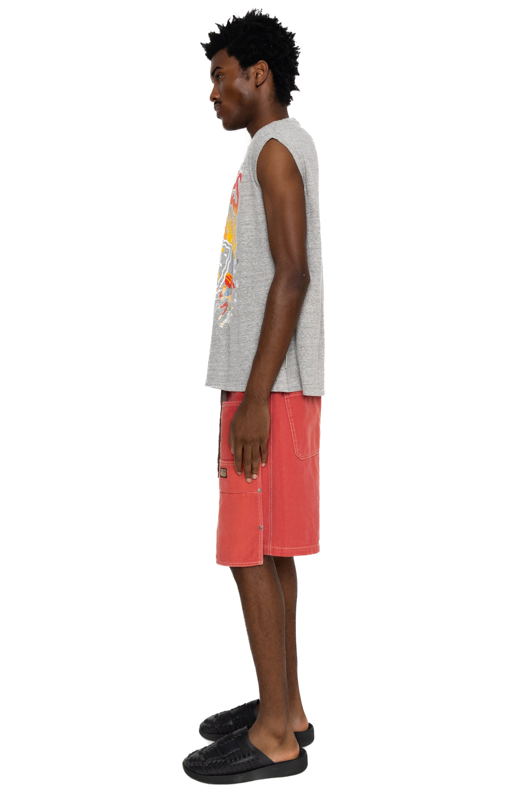 Kapital TOP Jersey Non-Sleeve BIG T (BUSTER PECKISH BOWY) -Grey