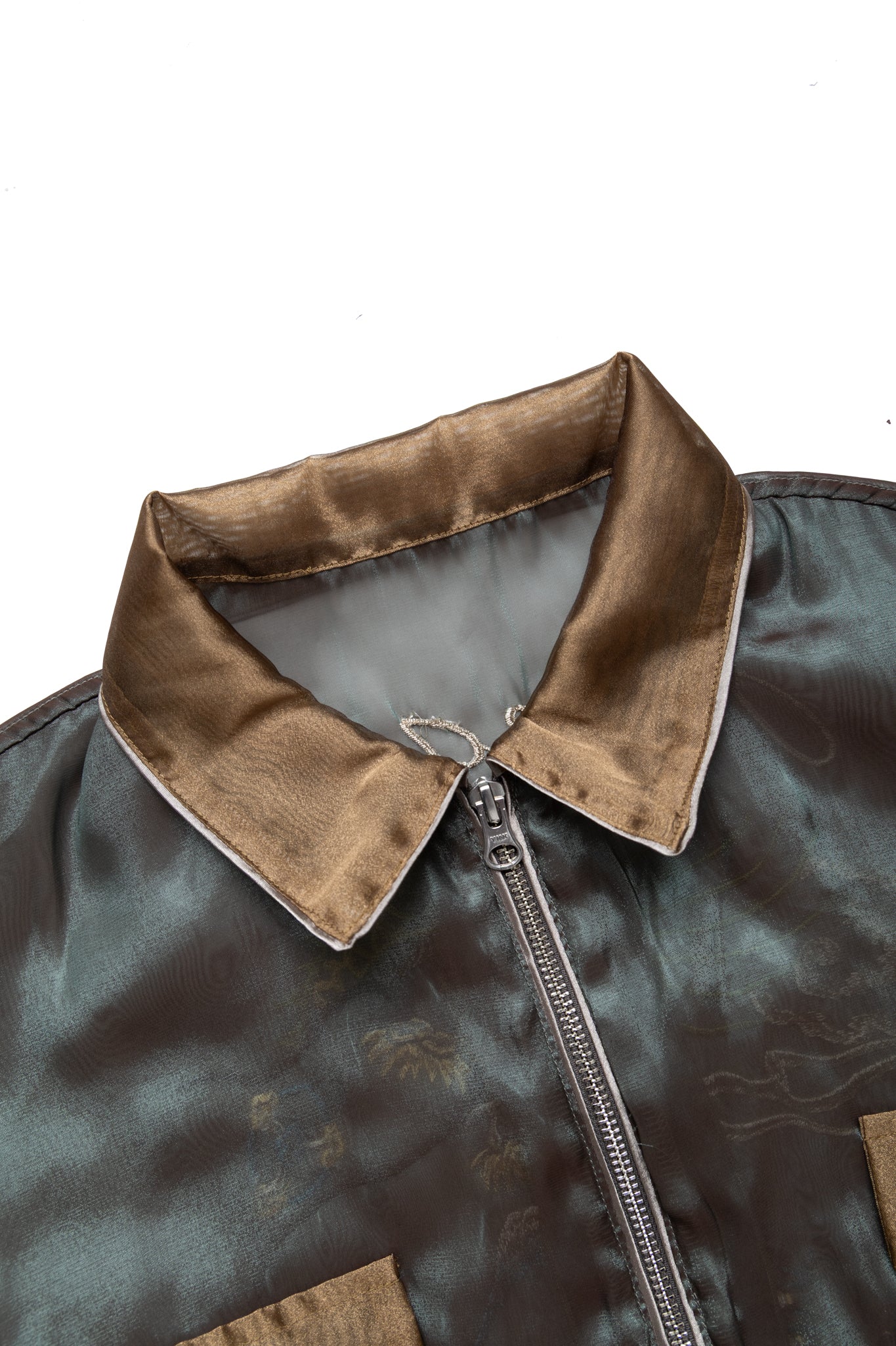 Sheer Pearl Mosquito Guard 2TONES Vietnam JKT - Khaki x Beige