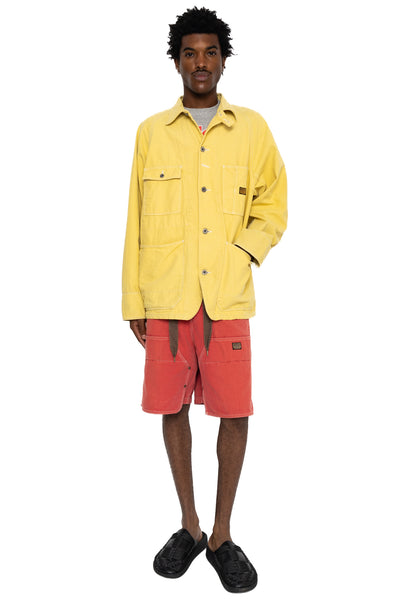 Canvas W-Knee EASY Shorts - California Red