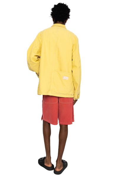 Canvas W-Knee EASY Shorts - California Red