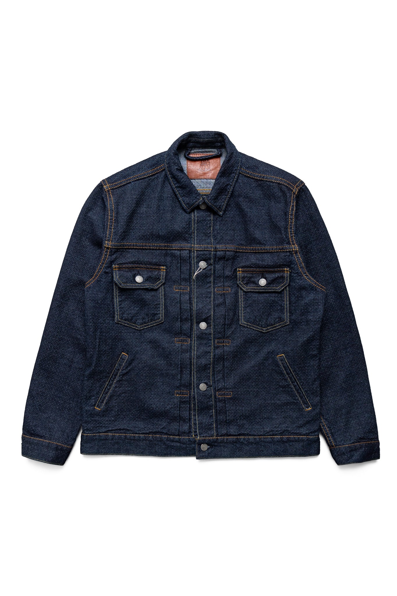 Sashiko Type 2 Jacket - Indigo x Indigo