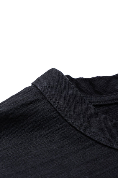 Slub Jersey S/S T-shirt - Black