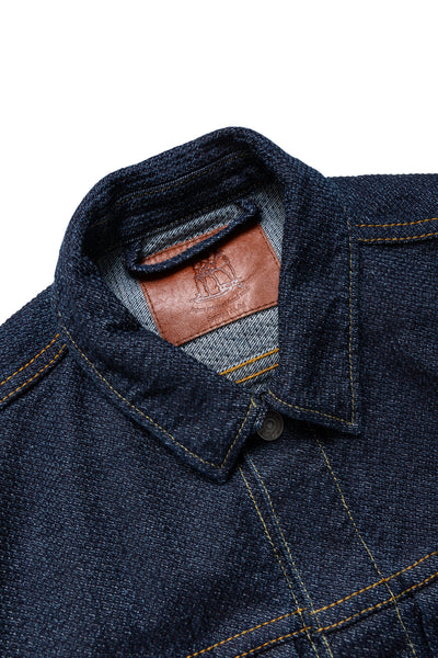 Sashiko Type 2 Jacket - Indigo x Indigo