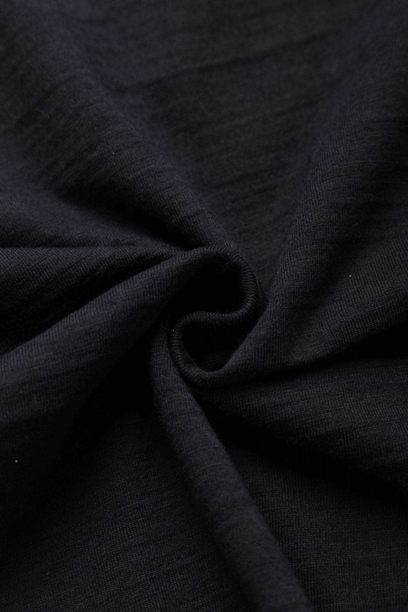 Slub Jersey S/S T-shirt - Black