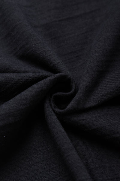 Slub Jersey S/S T-shirt - Black