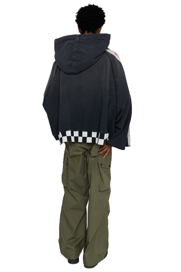 2024年 お歳暮・冬ギフト特集 Kapital SWT Knit CAFE RACER DEVIL Hoodie - Black – BLUE IN ジャケット・アウター