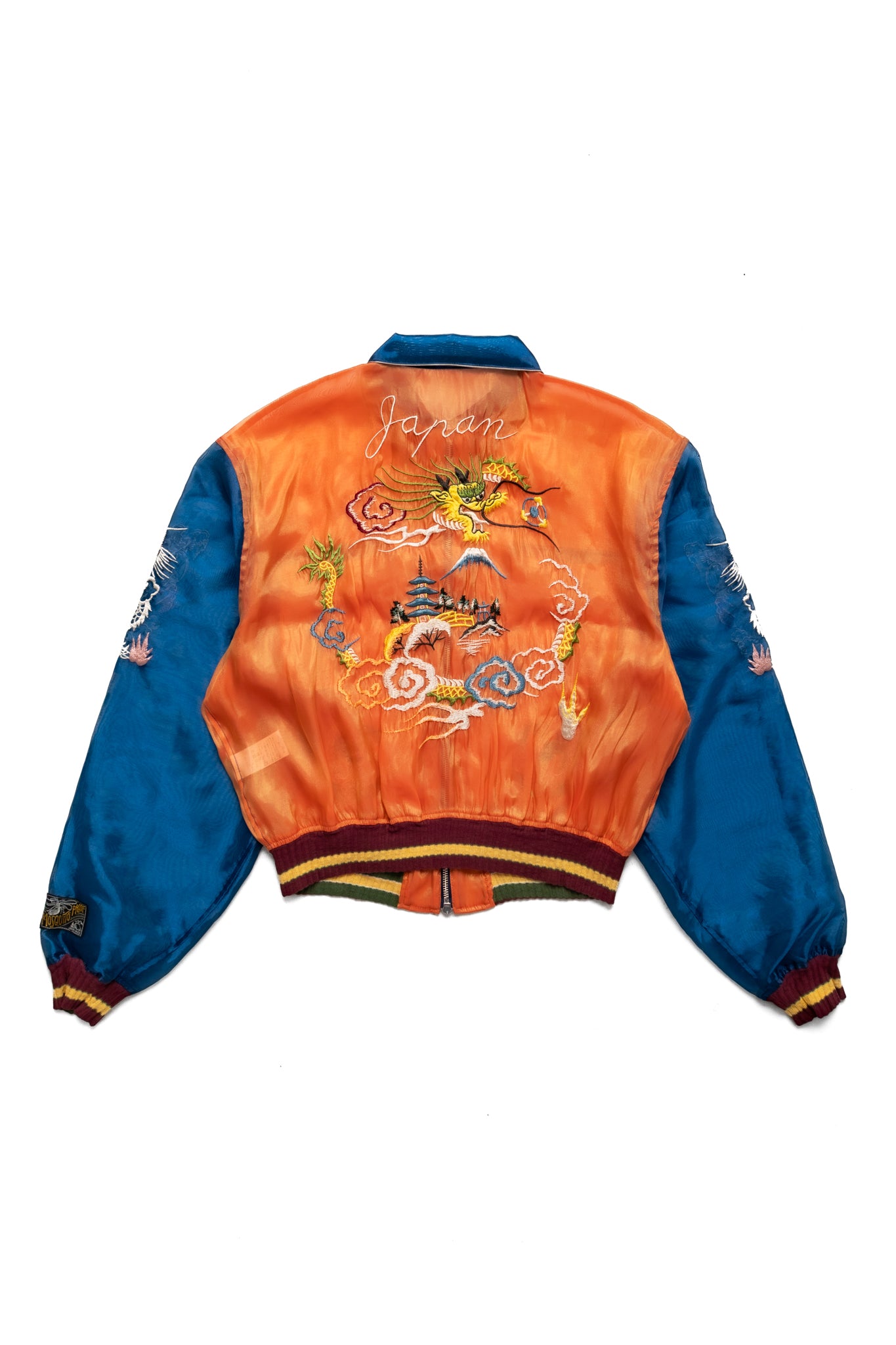 Sheer Pearl Mosquito Guard 2TONES Vietnam JKT - Orange x Blue