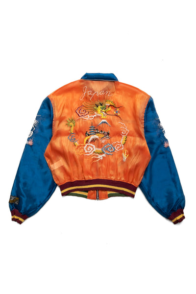 Sheer Pearl Mosquito Guard 2TONES Vietnam JKT - Orange x Blue