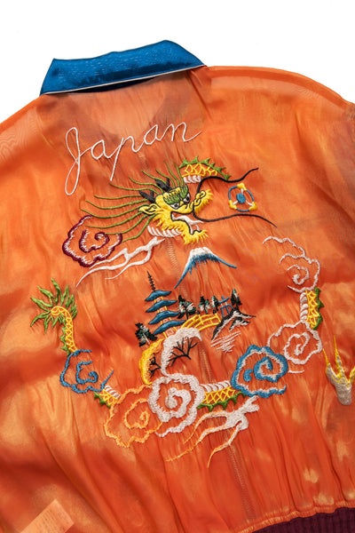 Sheer Pearl Mosquito Guard 2TONES Vietnam JKT - Orange x Blue