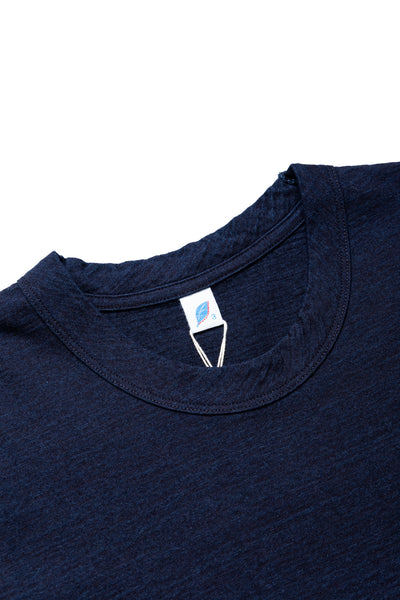 Indigo Jersey Crew Neck S/S T-shirt - Dark Indigo