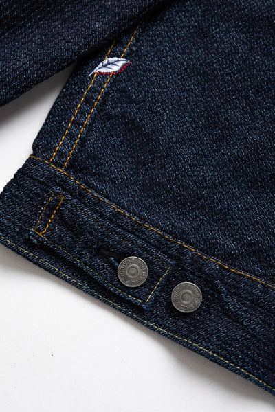 Sashiko Type 2 Jacket - Indigo x Indigo