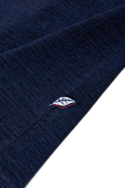 Indigo Jersey Crew Neck S/S T-shirt - Dark Indigo