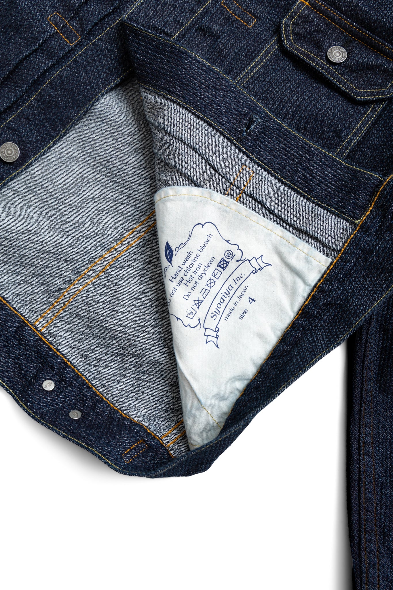 Sashiko Type 2 Jacket - Indigo x Indigo