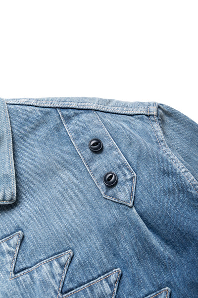 12oz Denim Santo Domingo Thunderbird JKT (Distressed)