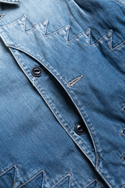 12oz Denim Santo Domingo Thunderbird JKT (Distressed)