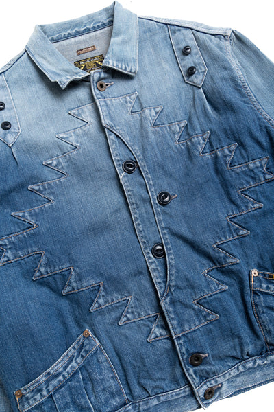 12oz Denim Santo Domingo Thunderbird JKT (Distressed)
