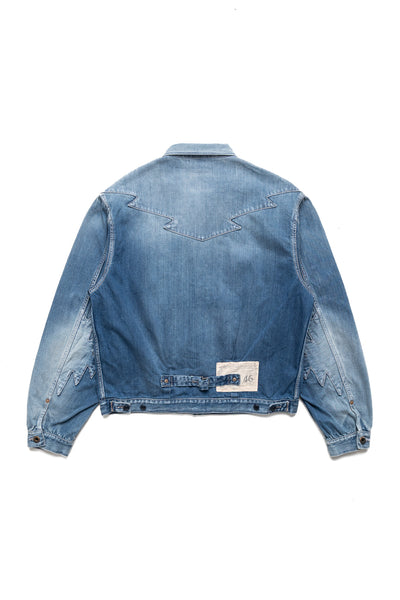 12oz Denim Santo Domingo Thunderbird JKT (Distressed)