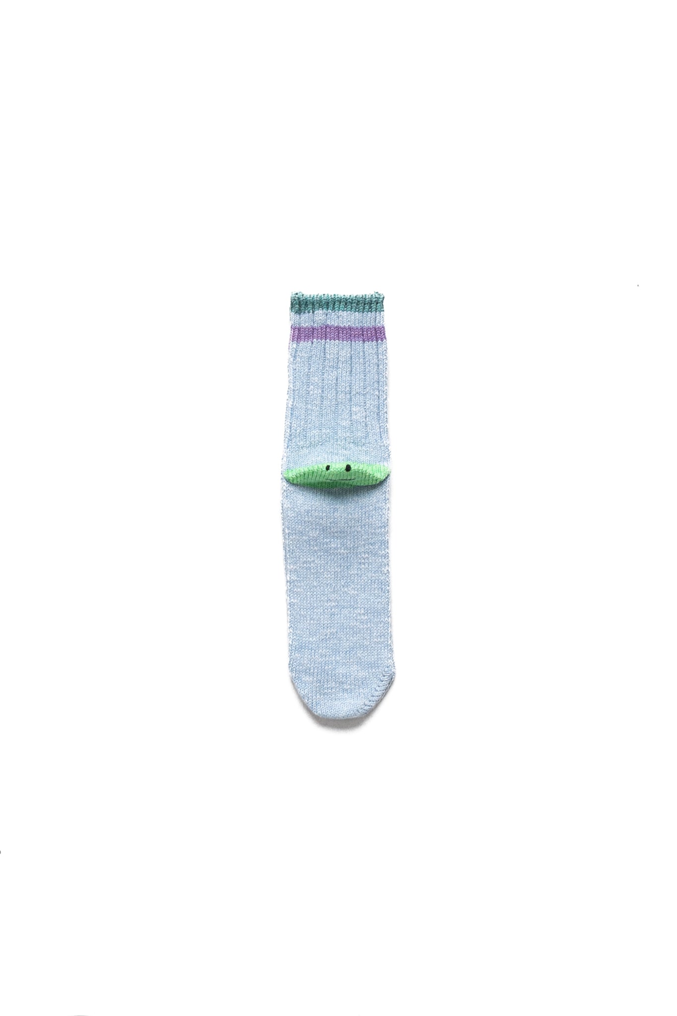 60 Yarns IVY RAINBOWY HAPPY Heel Hold Socks (Vivid RAINBOWY)