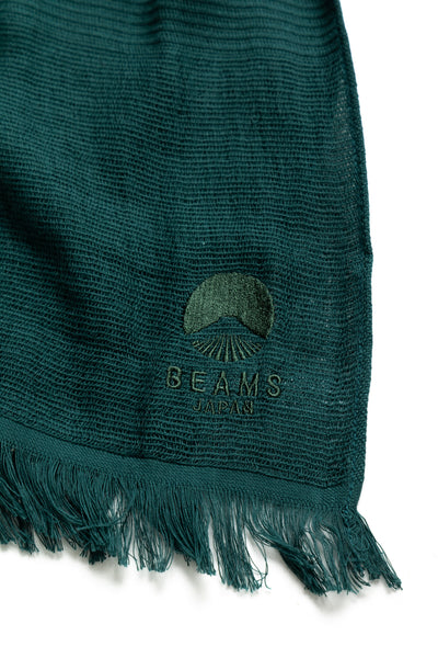 Miyazaki Towel x BEAMS JAPAN Scarf - Green