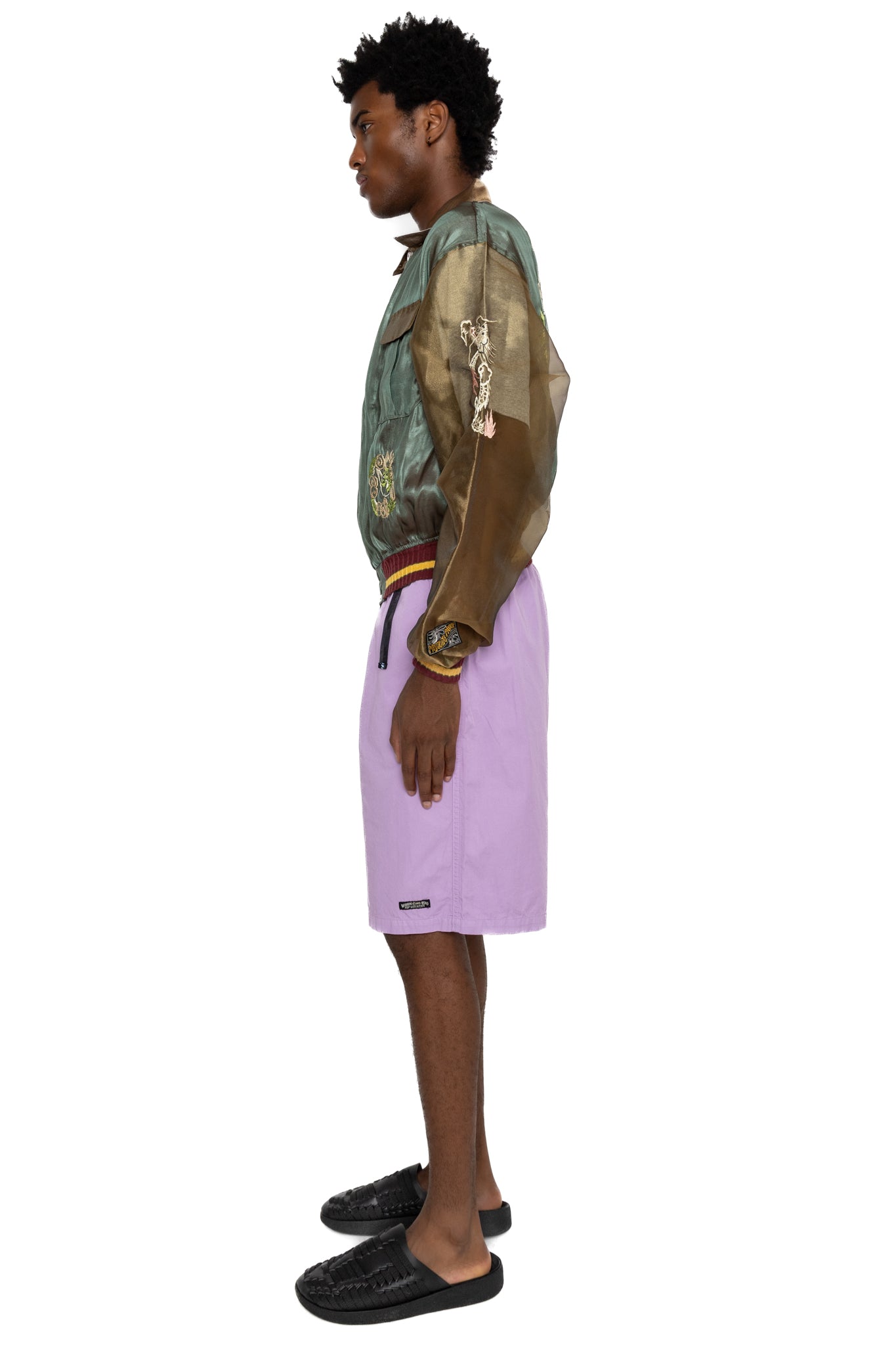 Combed Burberry EASY Shorts - Purple