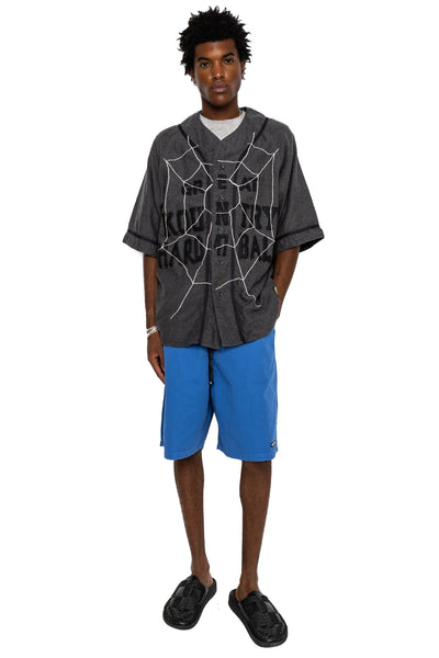 Cotton Wool GREAT KOUNTRY Baseball Shirt (KOUNTRY DREAM CATCH Remake) - Dark Grey