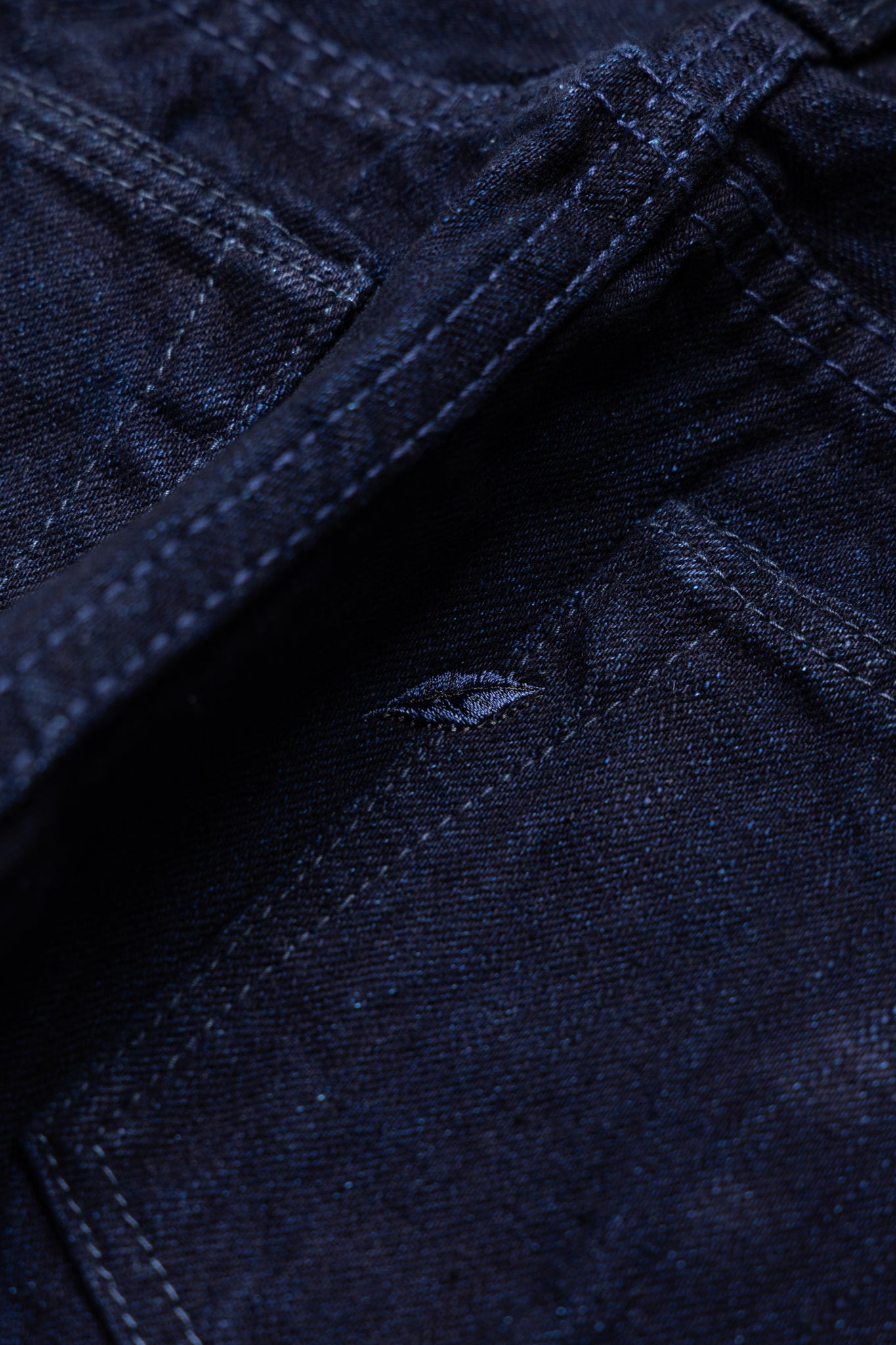 XX-003-IDBK Regular Straight - Indigo x Black (BiG Exclusive Version)