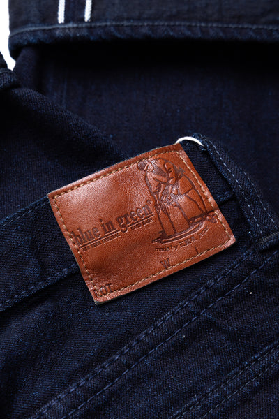 XX-003-IDBK Regular Straight - Indigo x Black (BiG Exclusive Version)
