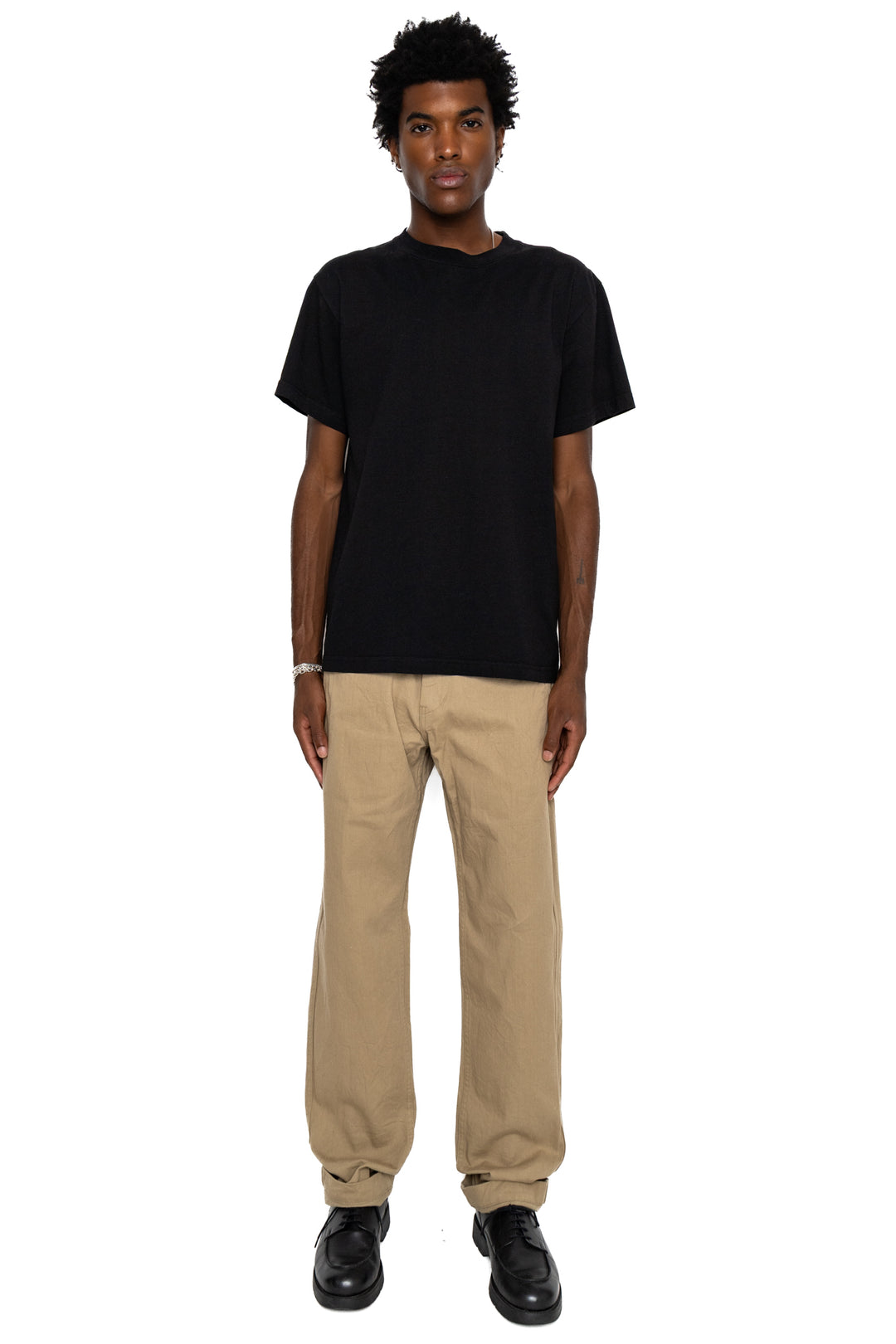 Oni Denim 718CH-KHB 8oz Chino Regular Straight - Khaki Beige