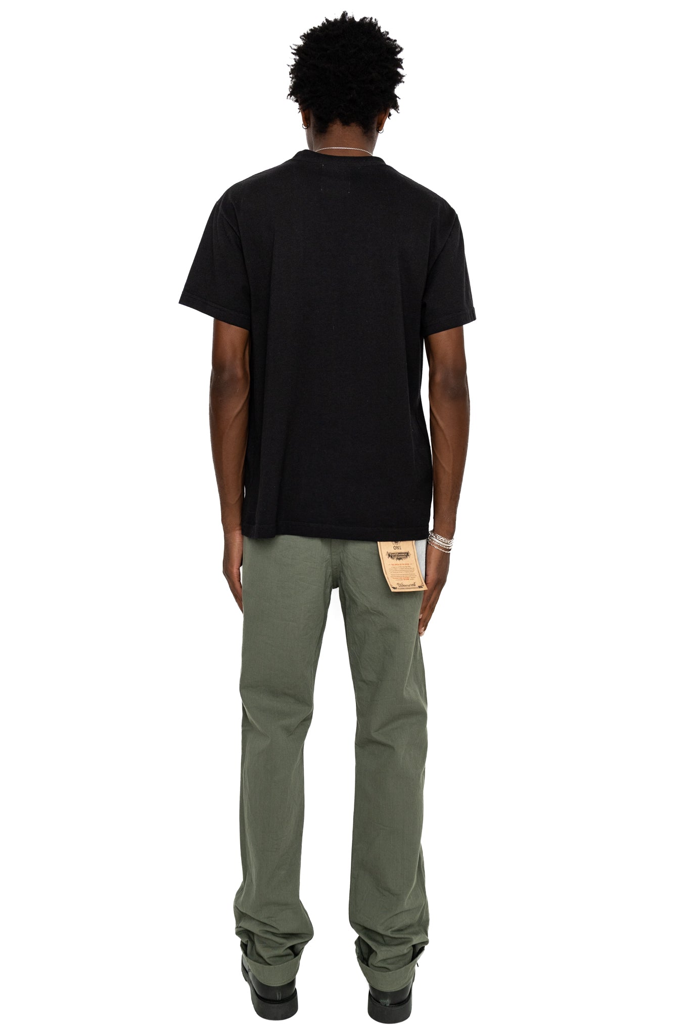 718CH-GOL 8oz Chino Regular Straight - Greyish Olive