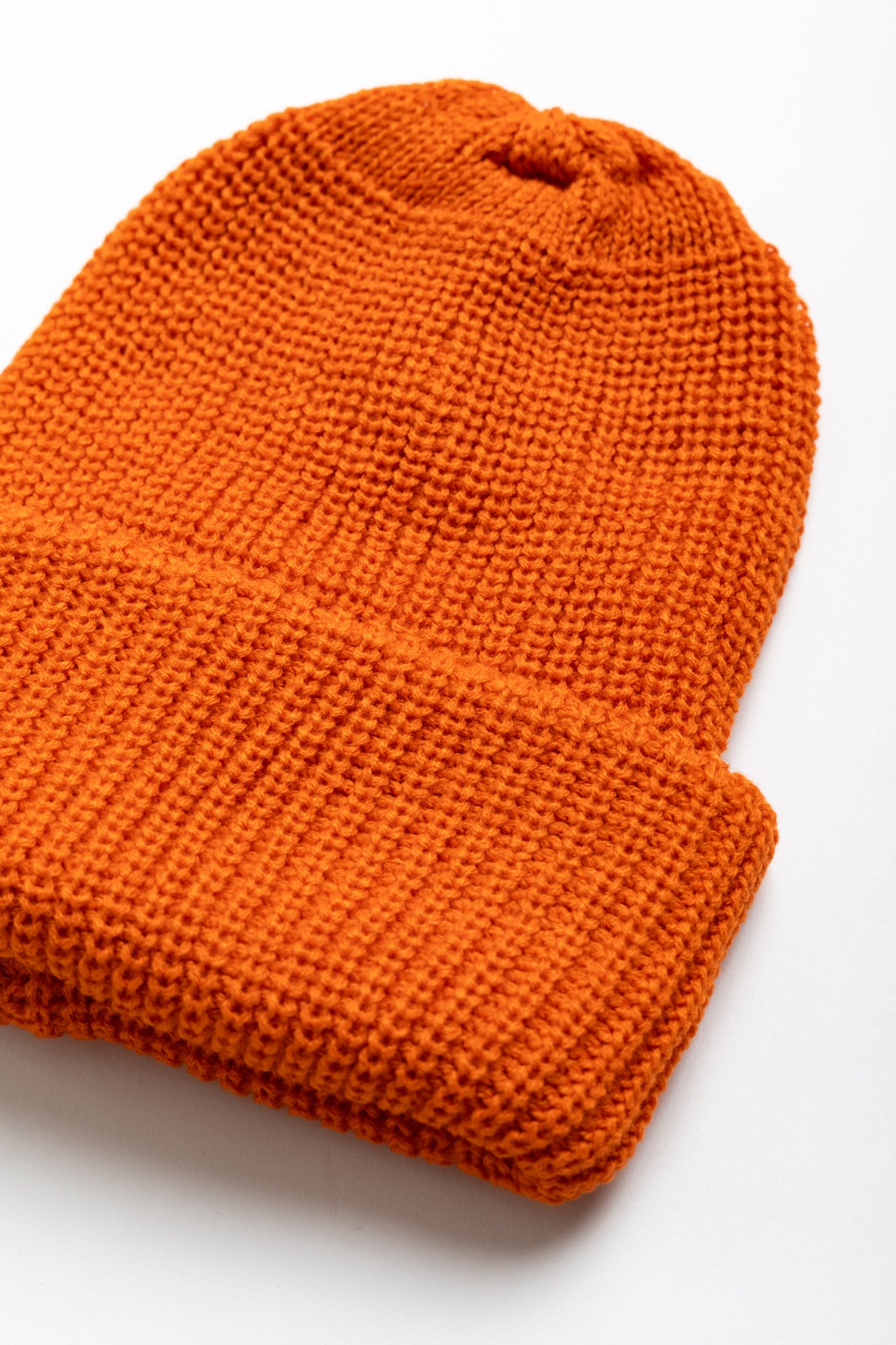 Cozy Chunky Beanie - Orange