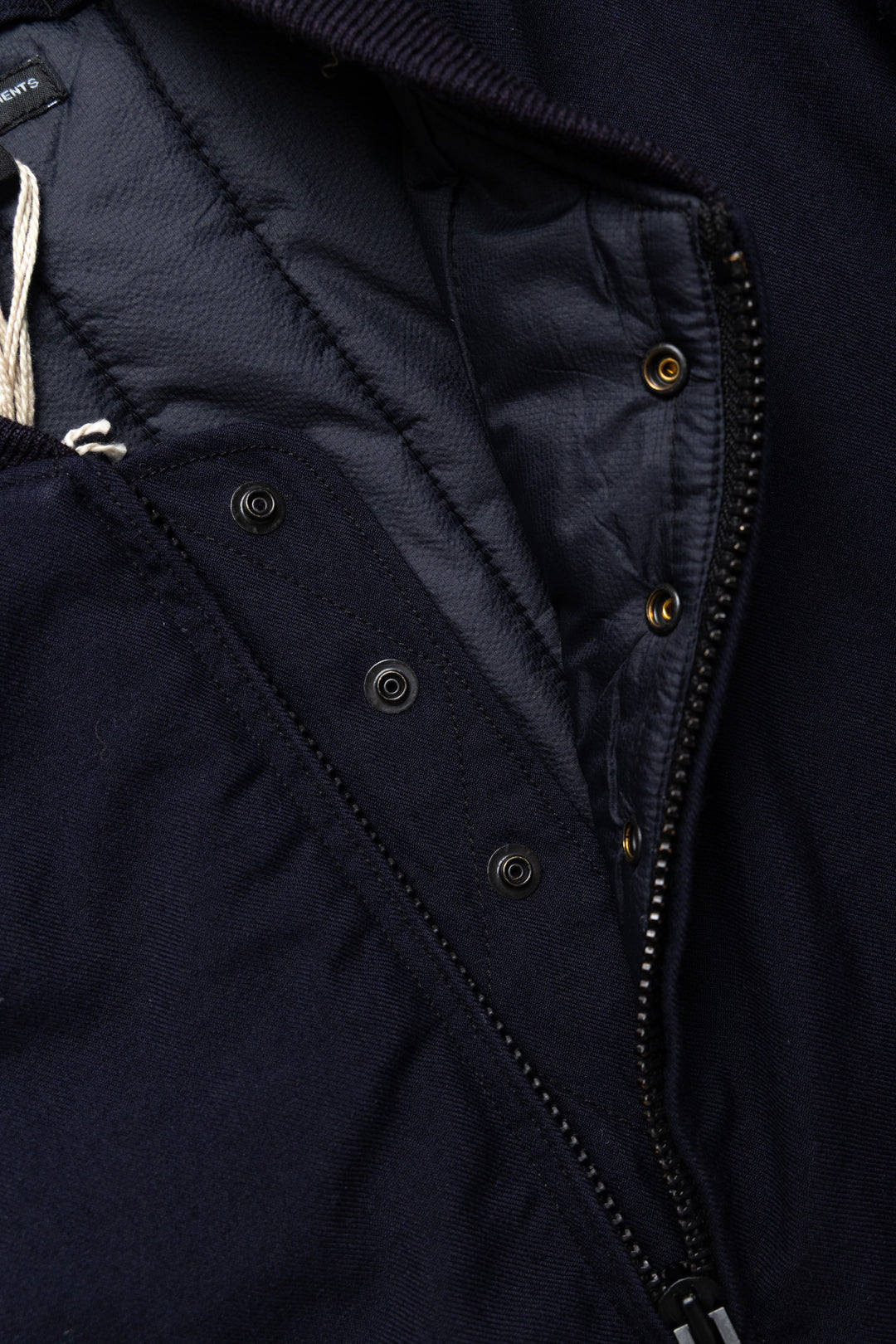 Engineered Garments Aviator Jacket Wool Uniform Serge - Dk.Navy